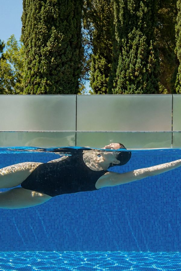 Glass Wall Pool