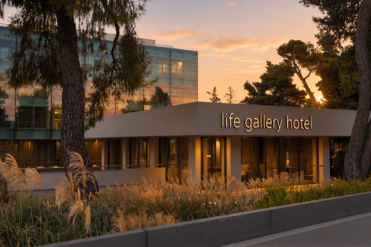 Life Gallery Athens Entrance